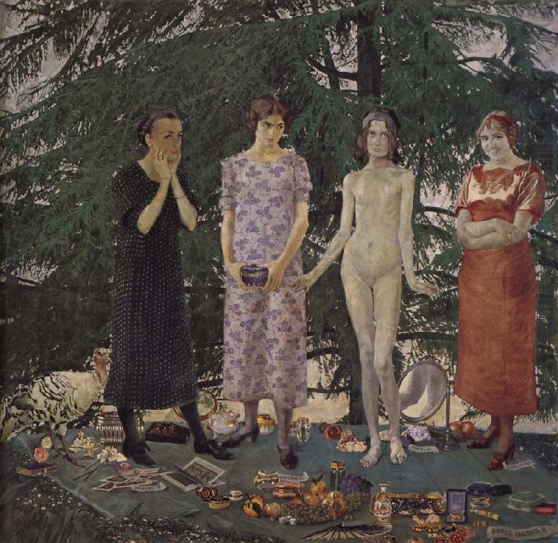 Felice Casorati Recreation by our Gallery china oil painting image